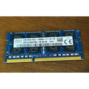 SK Hynix 4GB DDR3L 1600MHz PC3L-12800S Laptop RAM HMT351S6EFR8A-PB 2Rx8